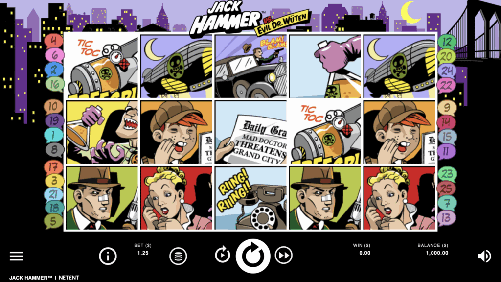 Žaiskite nemokamai Jack Hammer