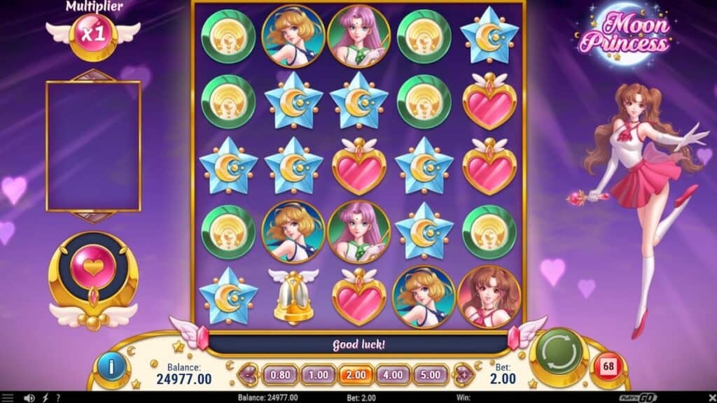 Žaiskite nemokamai Moon Princess