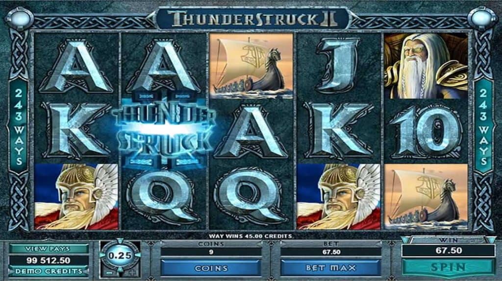 Žaiskite nemokamai Thunderstruck II