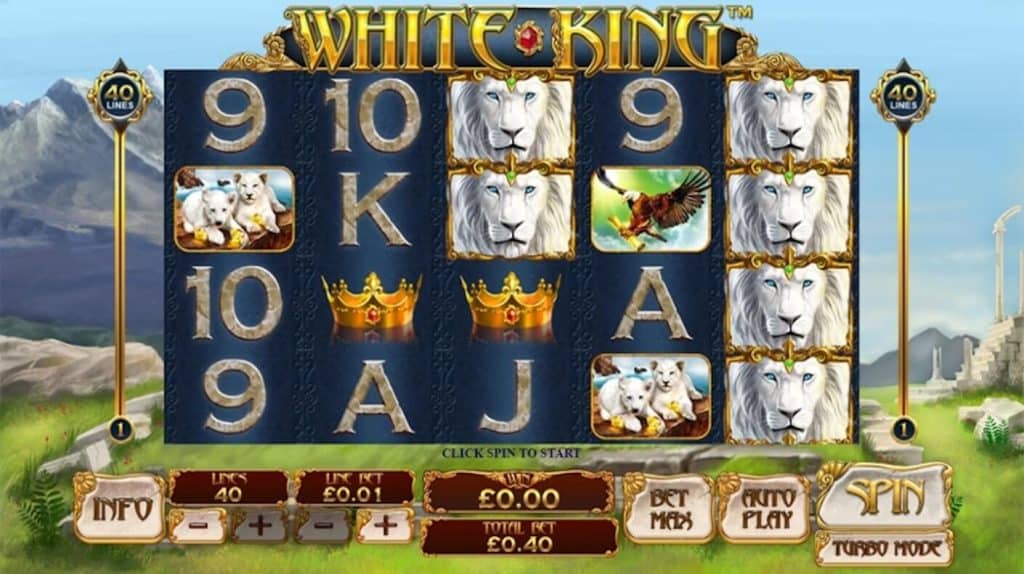 Žaiskite nemokamai White King