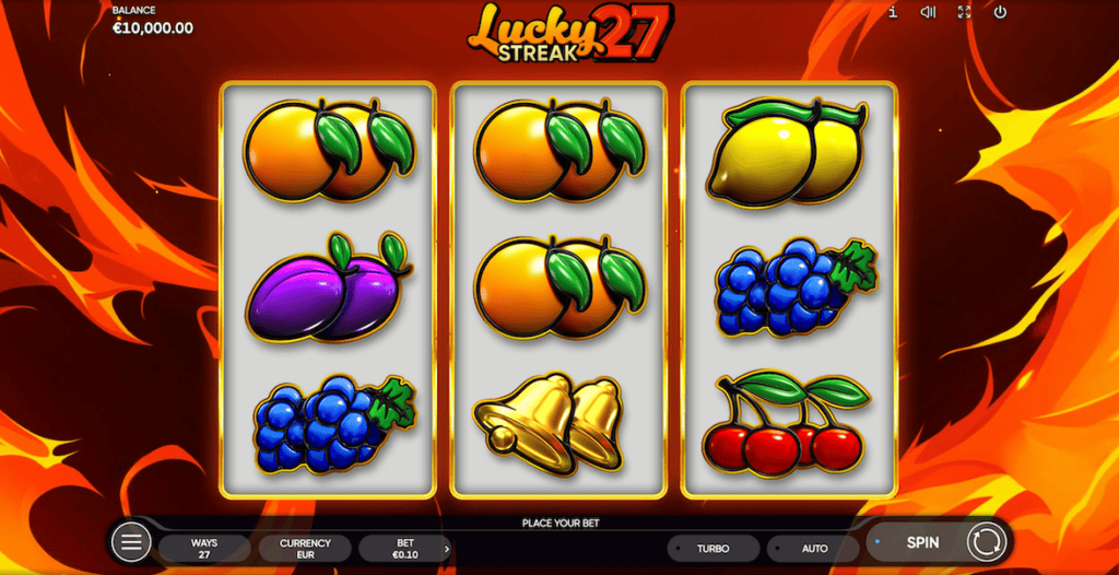 Žaiskite nemokamai Lucky Streak 27