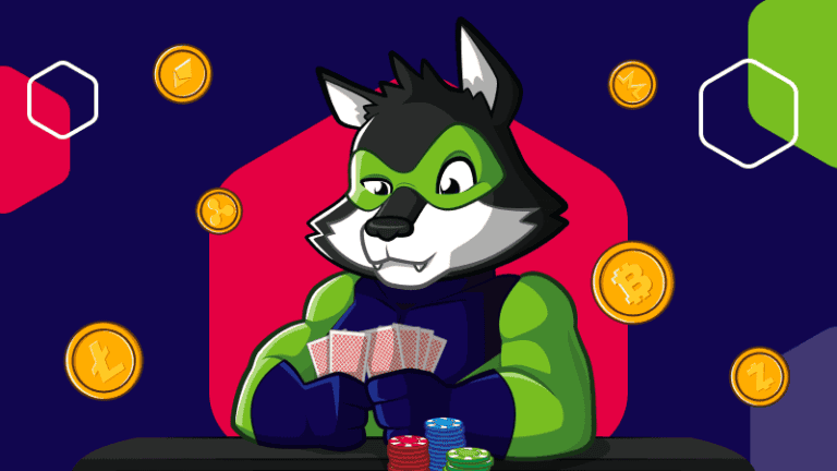 Kripto kazino puslapis logotipas