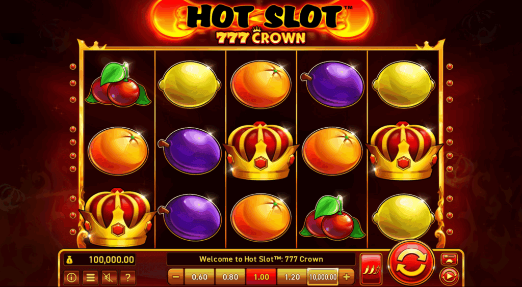 Žaiskite nemokamai Hot Slot 777 Crown