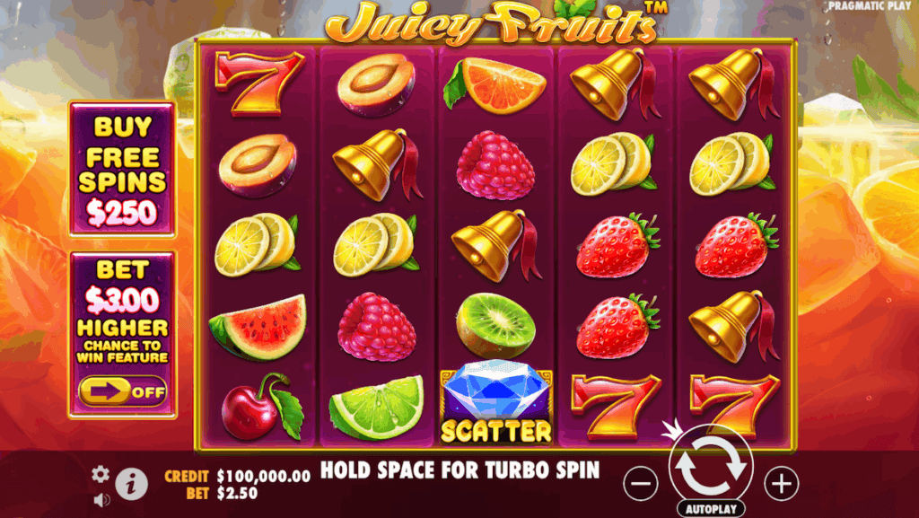 Žaiskite nemokamai Juicy Fruits