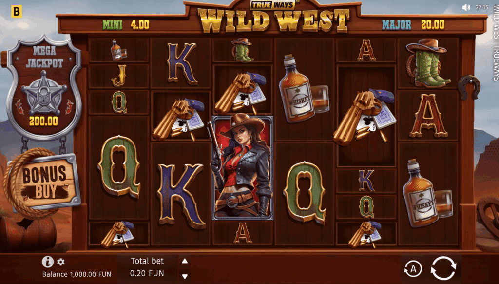 Žaiskite nemokamai Wild West Trueways