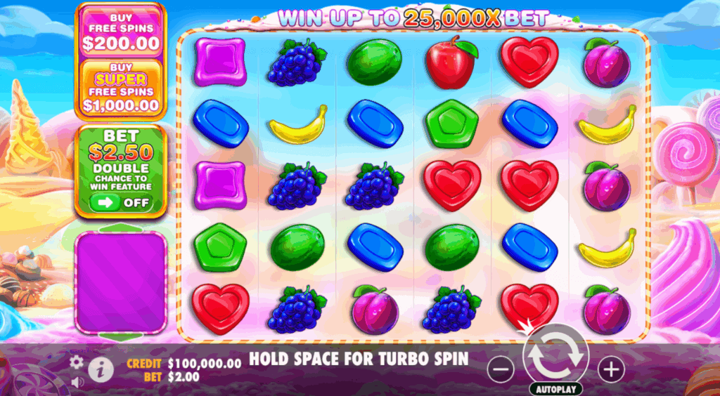 Žaiskite nemokamai Sweet Bonanza 1000