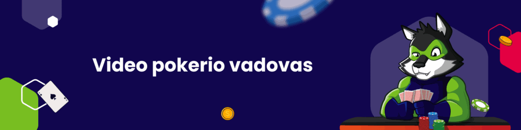 Video pokerio vadovas