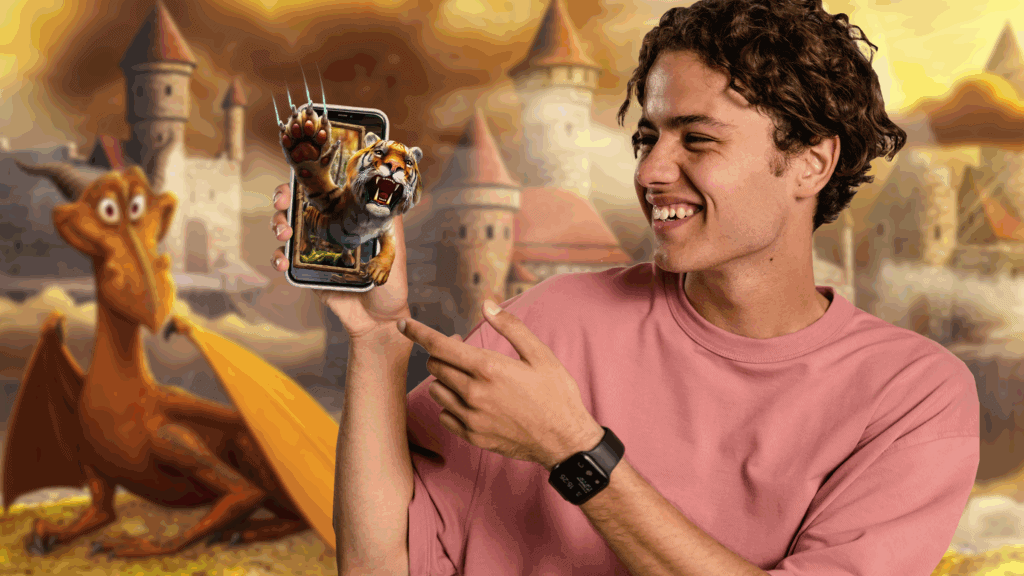 Išnaudokite GAMBLE funkciją