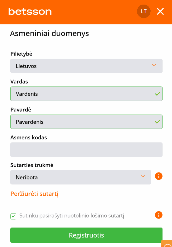 Patvirtinimas