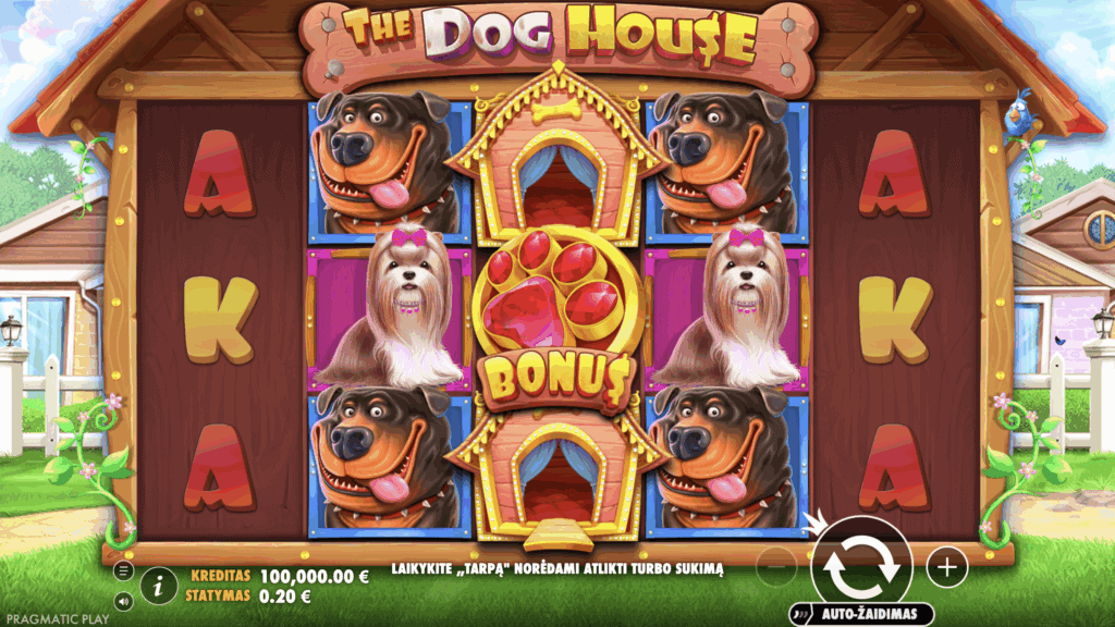 Žaiskite nemokamai The Dog House®