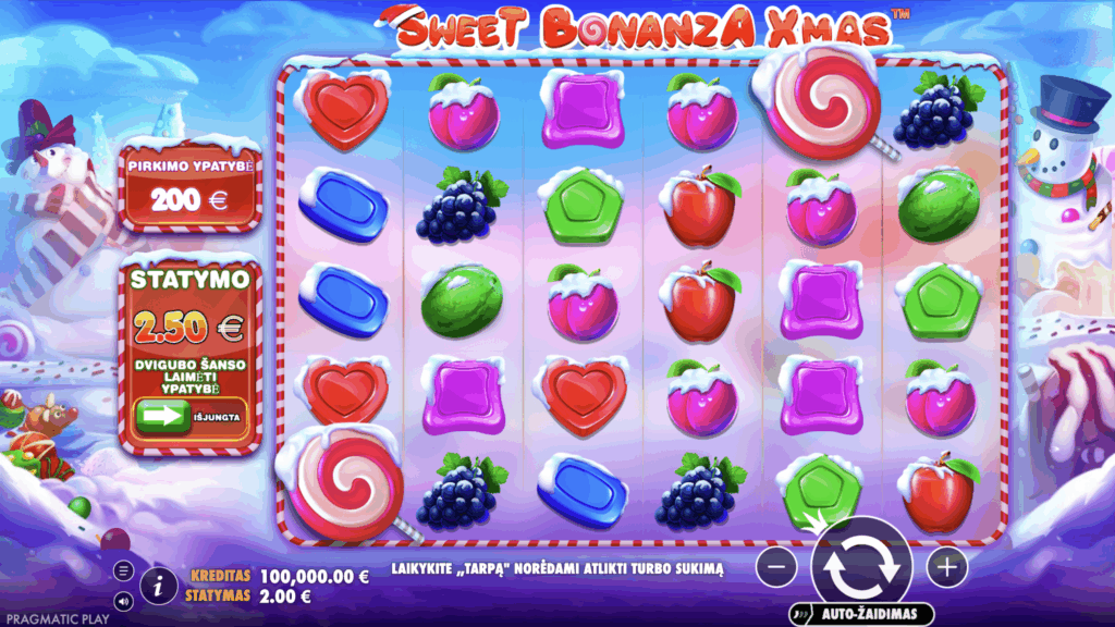 Sweet Bonanza Xmas demo