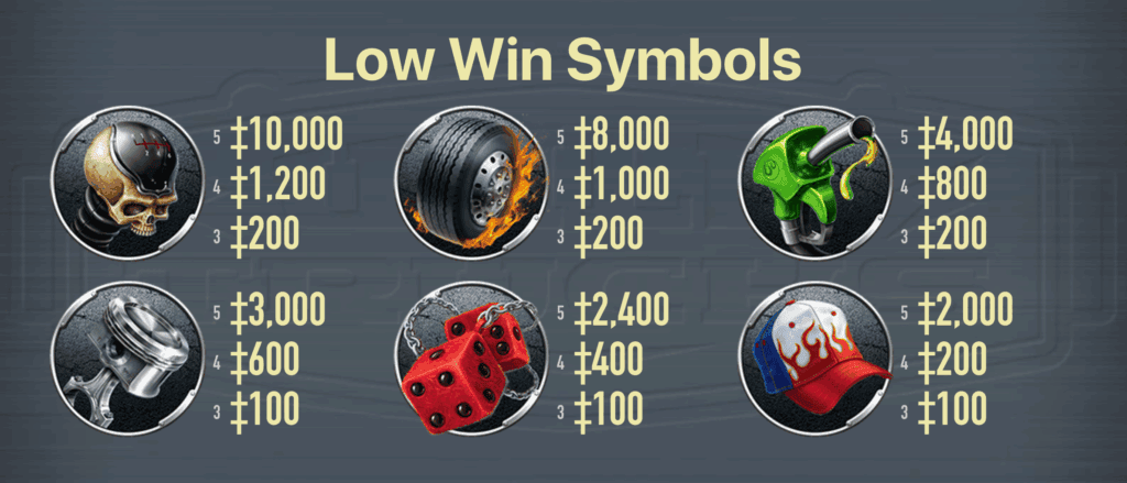 Wild Trucks - low symbols