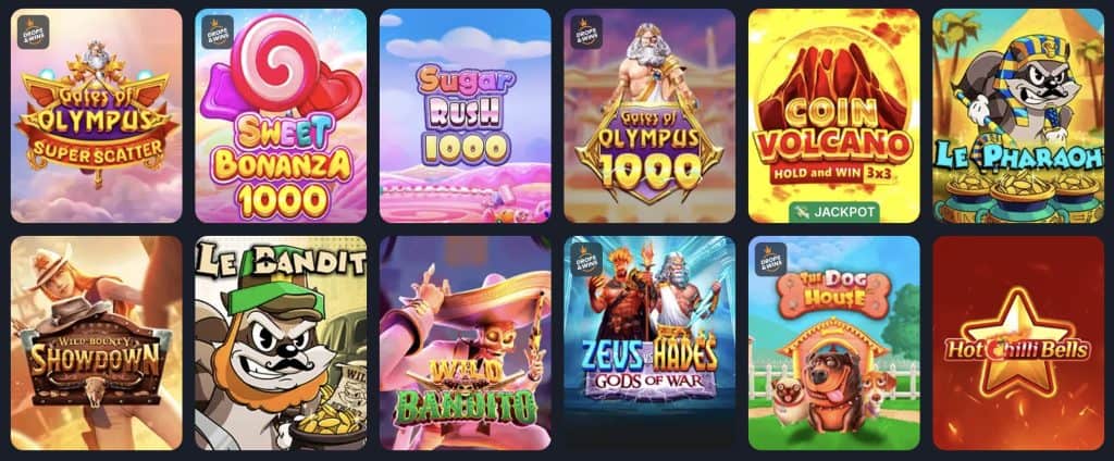 Beef Casino žaidimai
