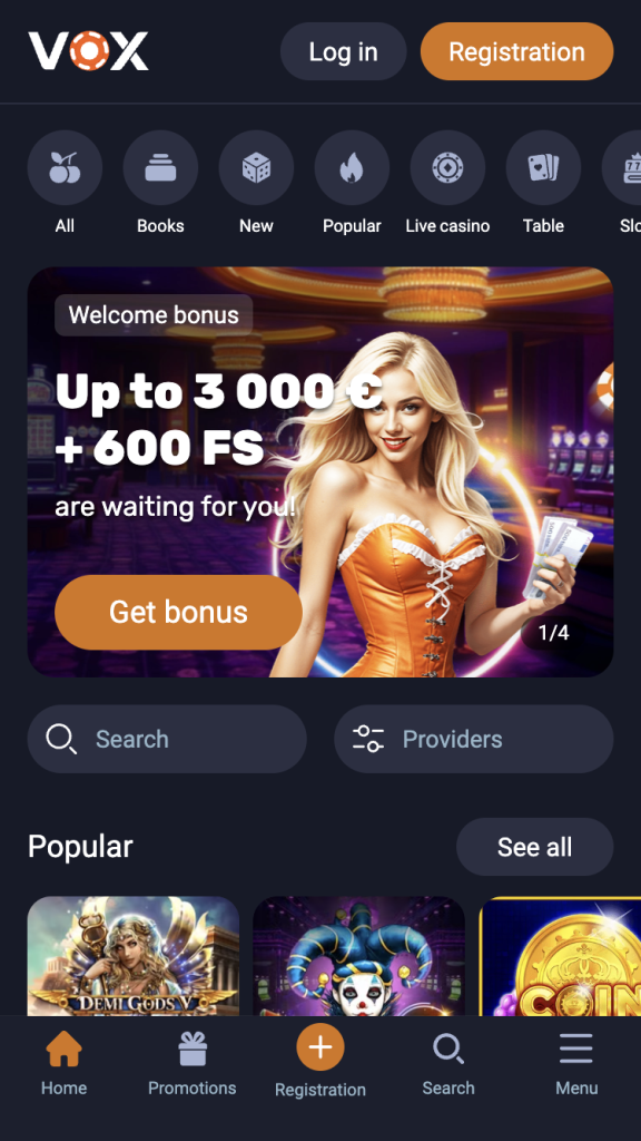 Atsidaryk VOX puslapį