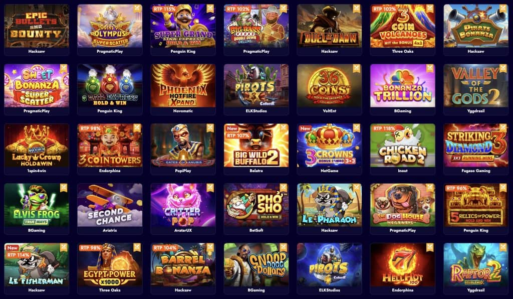 Spinko Casino - Lošimo automatai