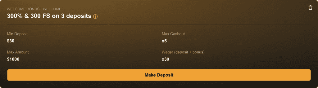 Taboobet Casino Sveikinimo premija