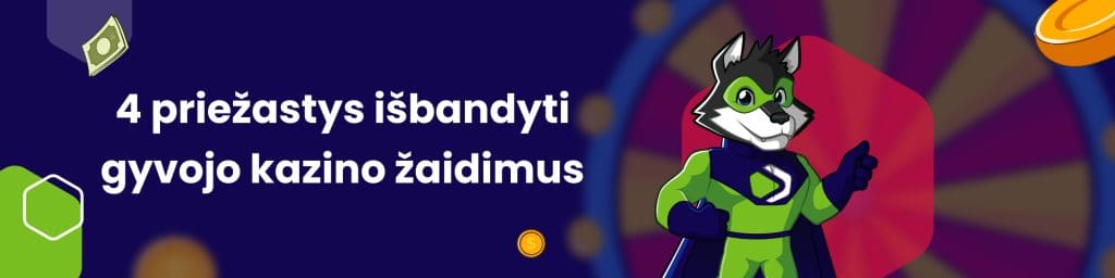 4 priežastys išbandyti gyvojo kazino žaidimus